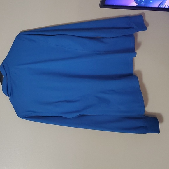 Set of royal blue scrub pants and jacket WORE ONCE!! - Picture 8 of 8